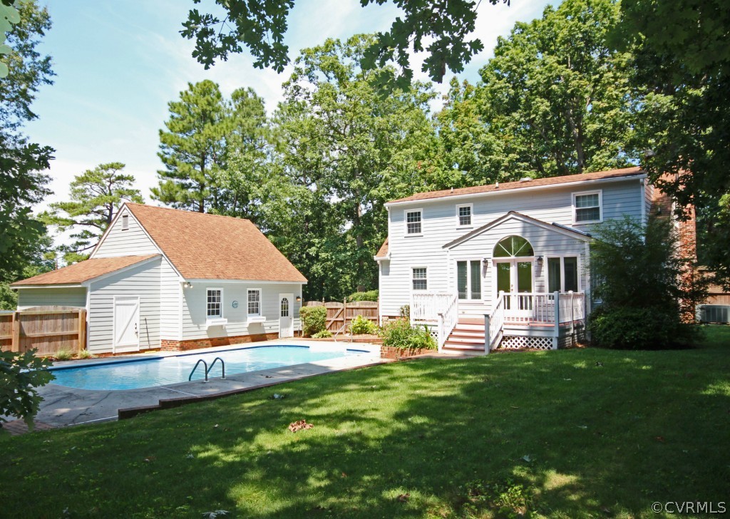 15321 Beach Road Chesterfield, VA 23838 - Photo 20 of 23 a front view of house with yard and green space