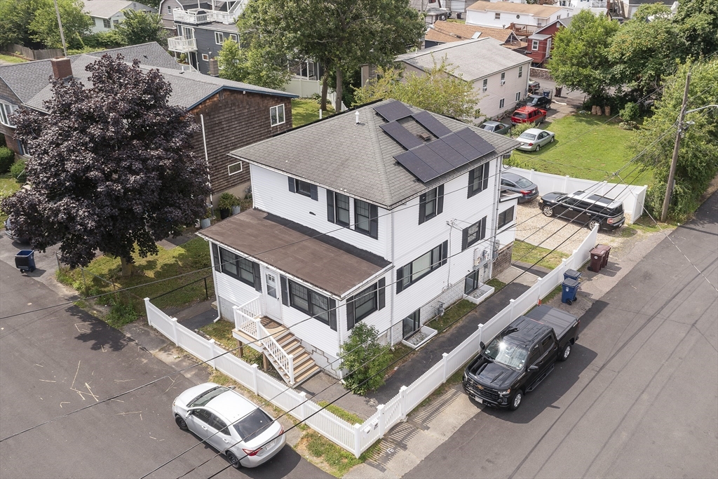 3 Clinton Road Revere, MA 02151 - Photo 18 of 19 an aerial view of a house with a garden