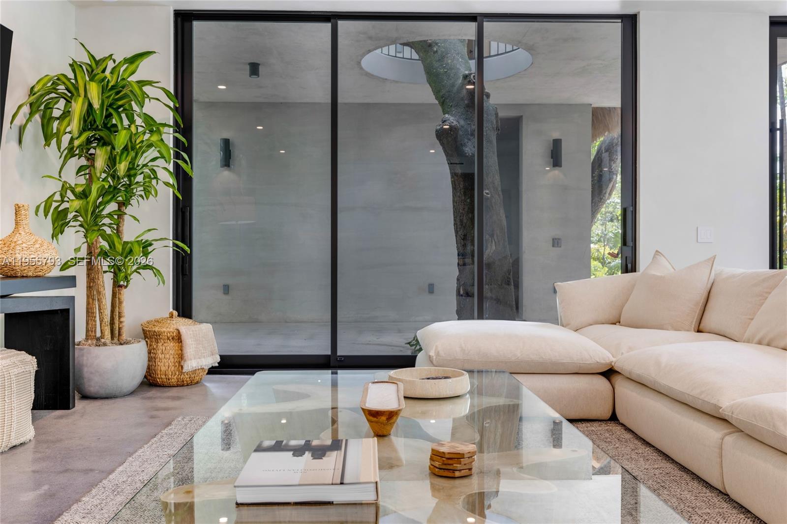 1000 Northwest 9th Court Miami, FL 33136 - Photo 10 of 43 a living room with furniture and a potted plant