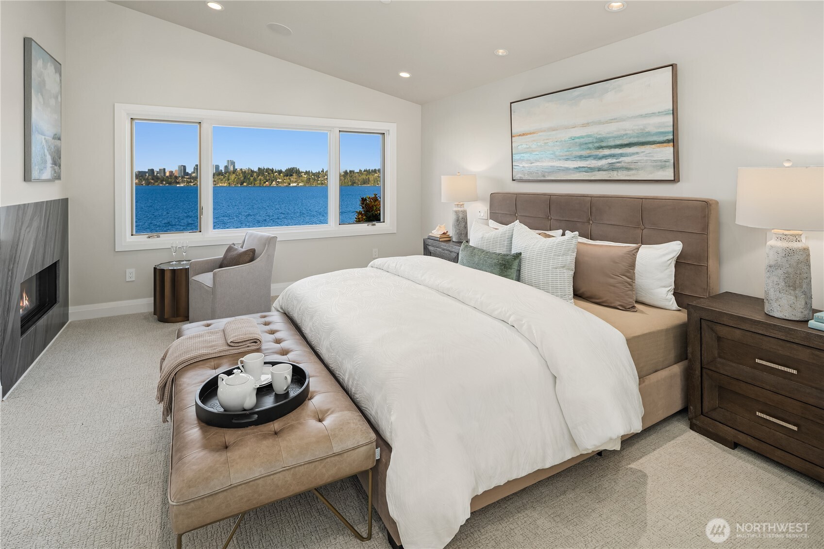 7254 North Mercer Way Mercer Island, WA 98040 - Photo 21 of 37 a bedroom with a bed and a window