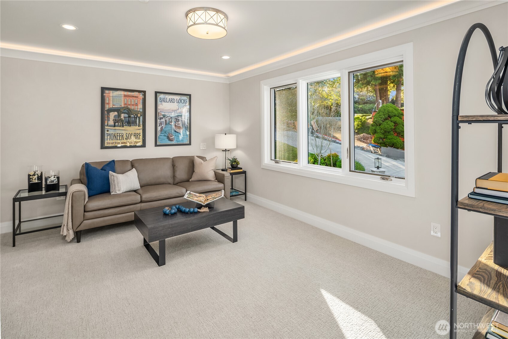 7254 North Mercer Way Mercer Island, WA 98040 - Photo 26 of 37 a living room with furniture and a window
