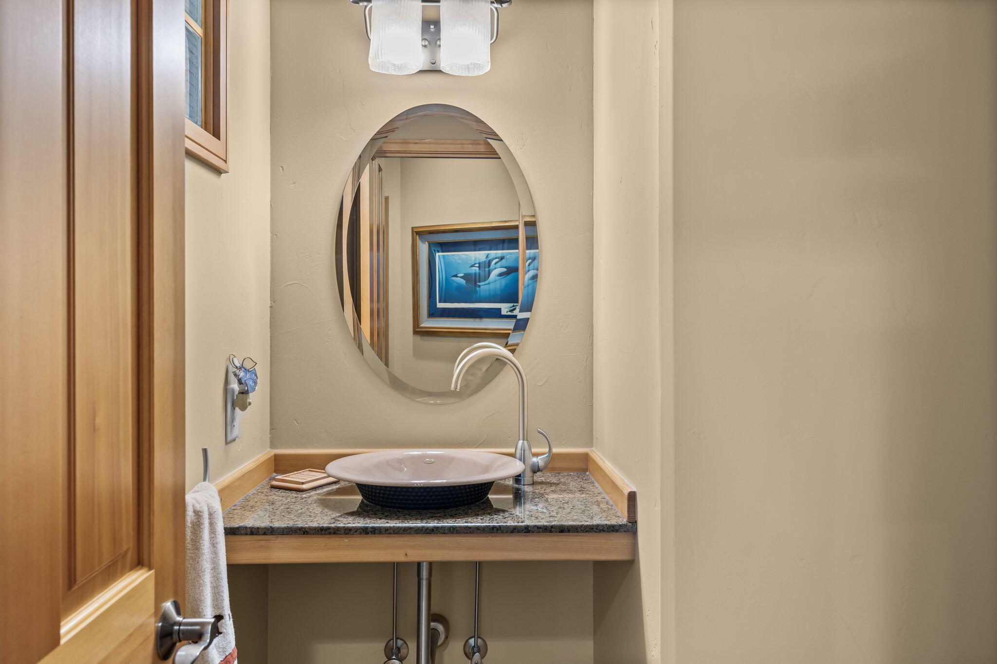 19574 Green Lakes Loop Bend, OR 97702 - Photo 25 of 41 One of two discreet and convenient powder rooms.