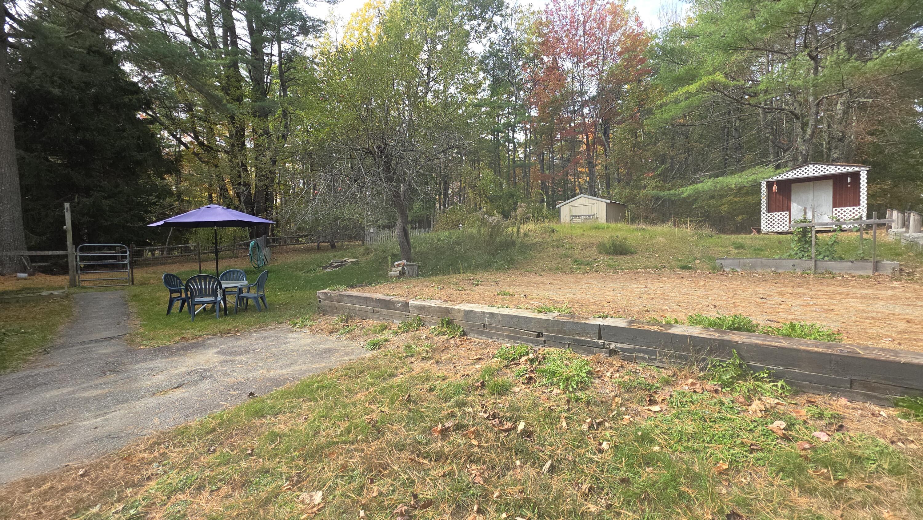 17 Marsh Road Belfast, ME 04915 - Photo 4 of 21 Backyard with Sheds