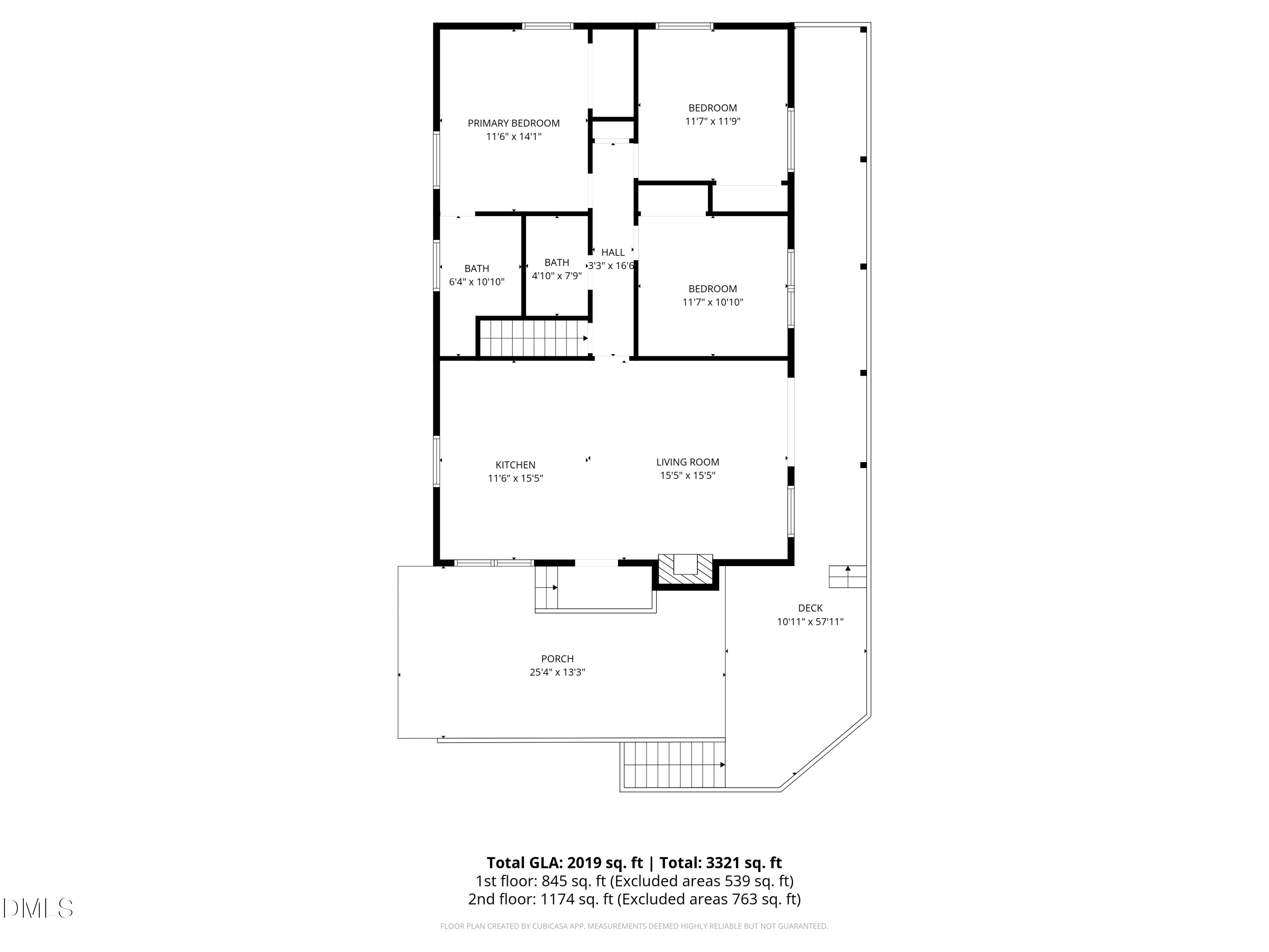 154 Spinnaker Lane Semora, NC 27343 - Photo 58 of 61 a picture of a floor plan