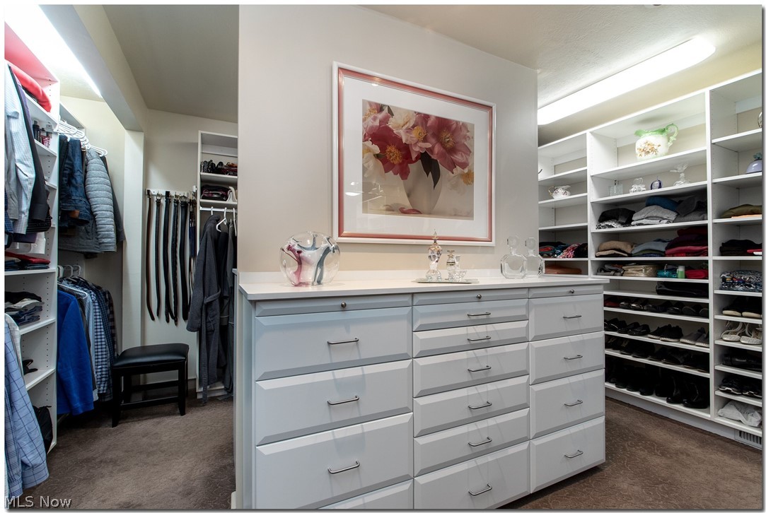 2797 Belgrave Road Cleveland, OH 44124 - Photo 21 of 34 The 14 X 13 master closet was custom designed to maximize storage so there is a perfect place for everything. Enjoy being organized.