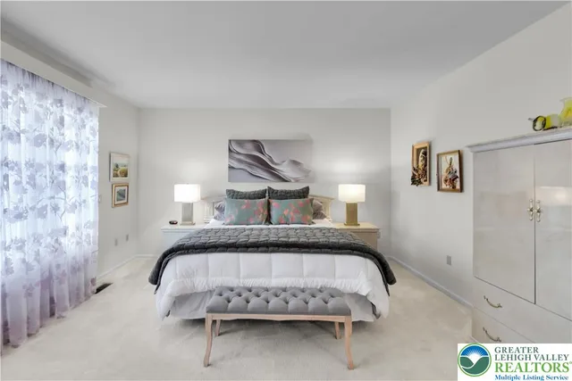 a bathroom with a shower and a toilet