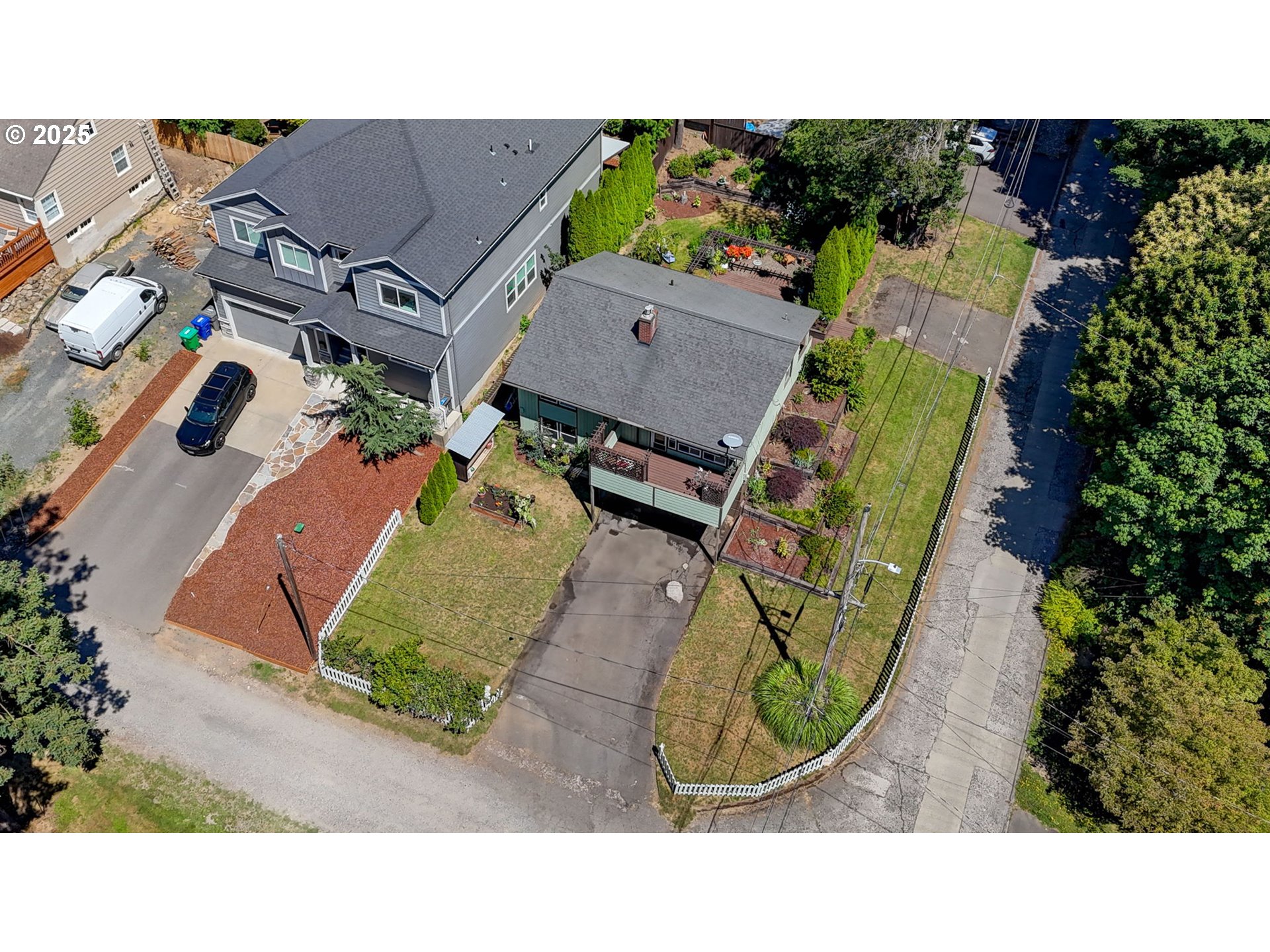 7149 Southwest 3rd Avenue Portland, OR 97219 - Photo 32 of 42 an aerial view of a house