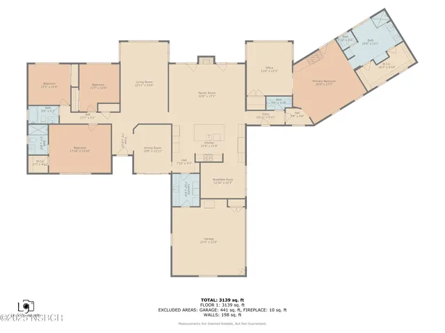 a picture of a floor plan