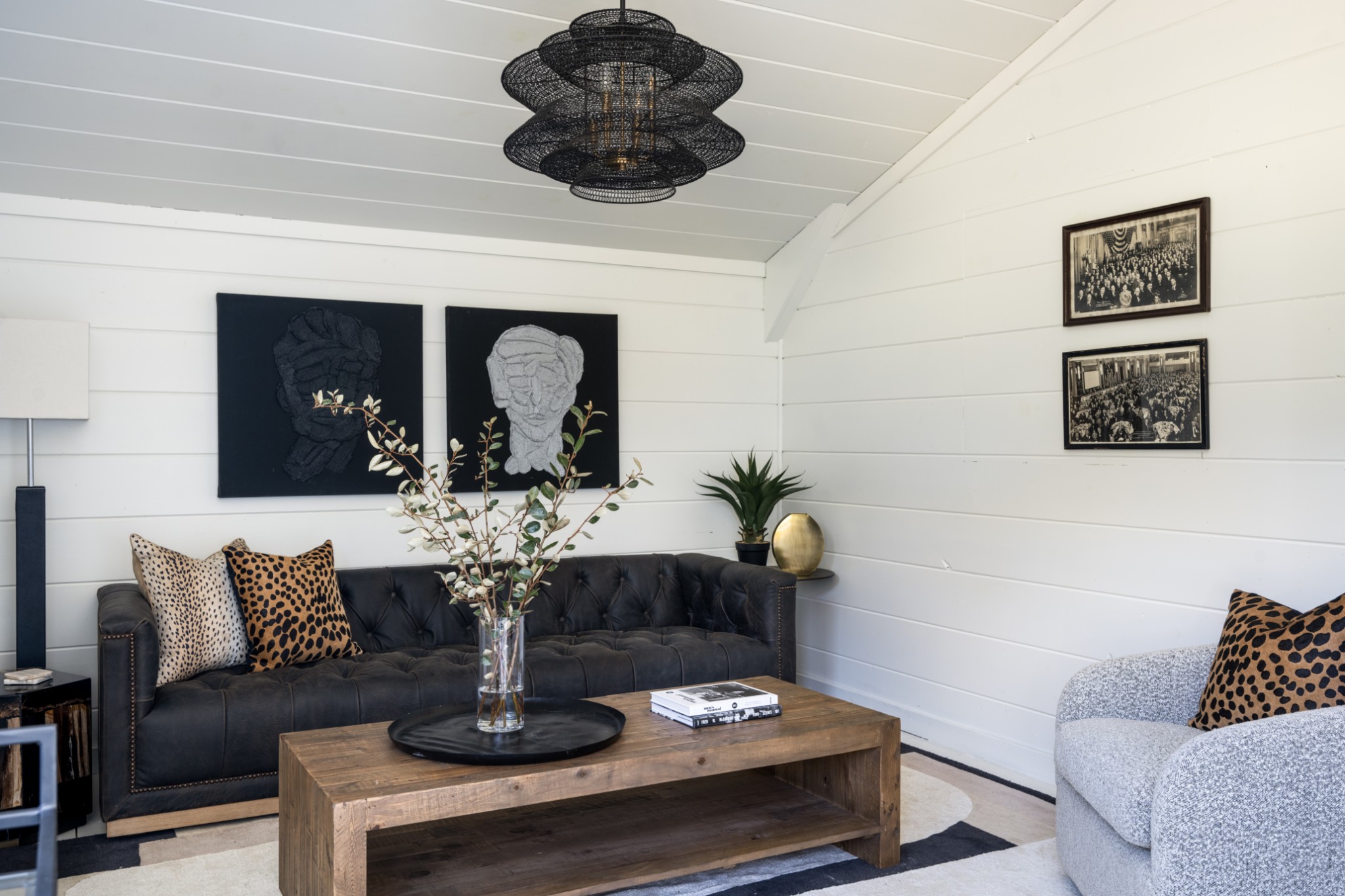 232 Waterloo Road Lawrenceburg, TN 38464 - Photo 29 of 46 a living room with furniture and a chandelier