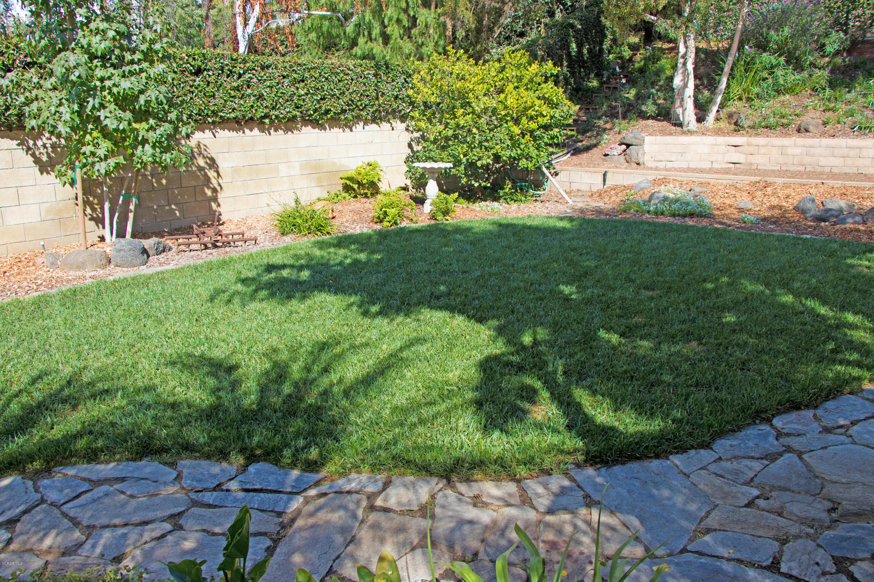 13671 Laurelhurst Road Moorpark, CA 93021 - Photo 29 of 32 a view of a yard with plants and large trees