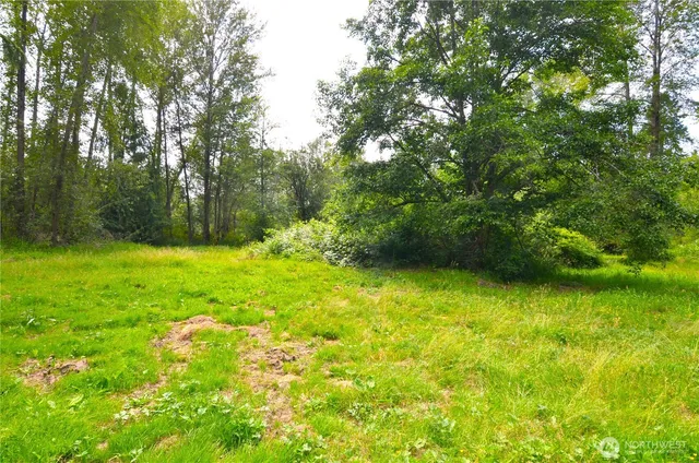 a view of an outdoor space and swimming pool