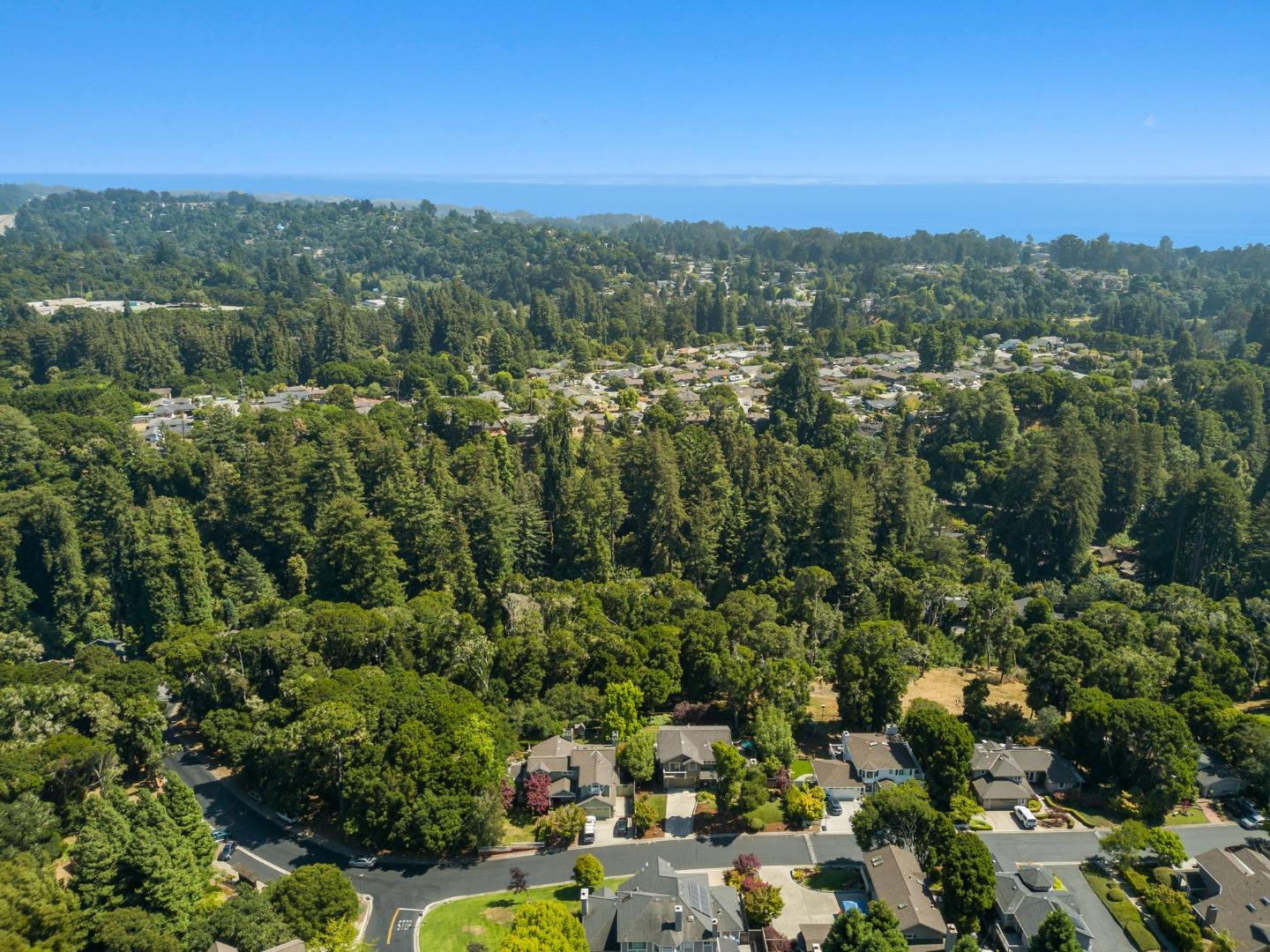 144 Victoria Lane Aptos, CA 95003 - Photo 36 of 36 an aerial view of a city with lots of residential buildings