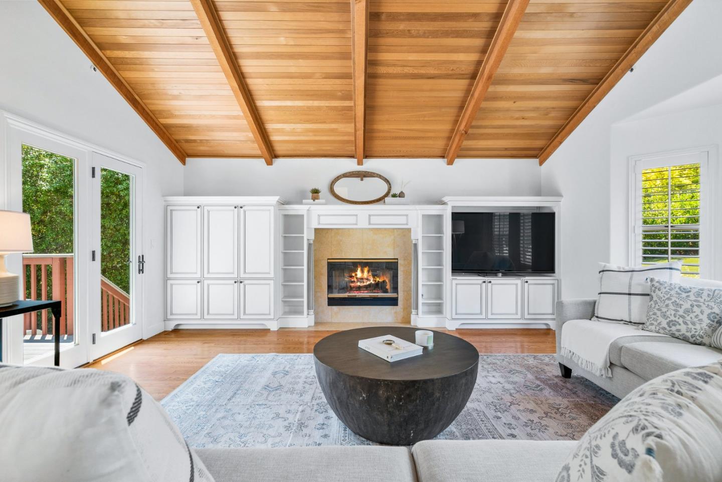 144 Victoria Lane Aptos, CA 95003 - Photo 6 of 36 a living room with furniture and a large window
