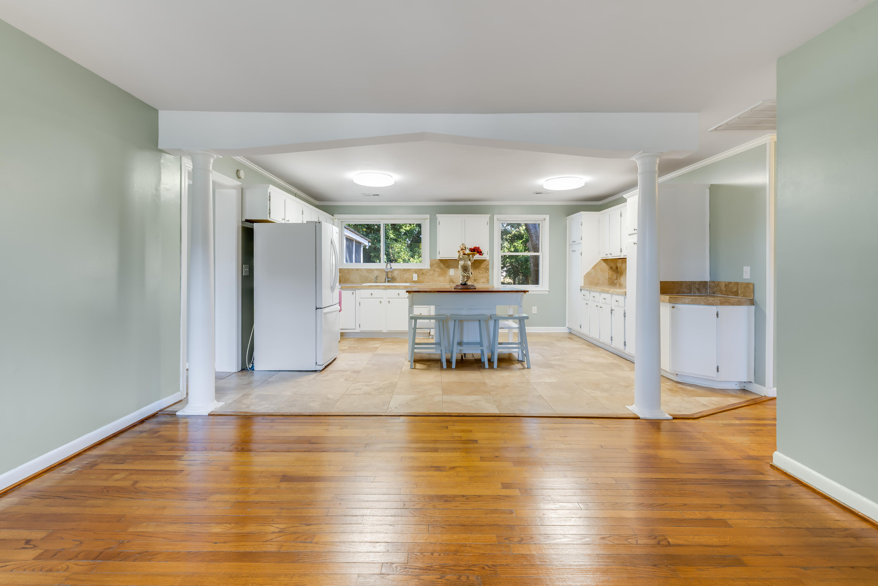 740 Windward Road Charleston, SC 29412 - Photo 10 of 39 Living room to kitchen view