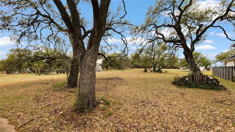 a view of outdoor space with lots of trees