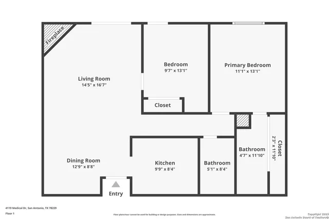 a picture of a floor plan