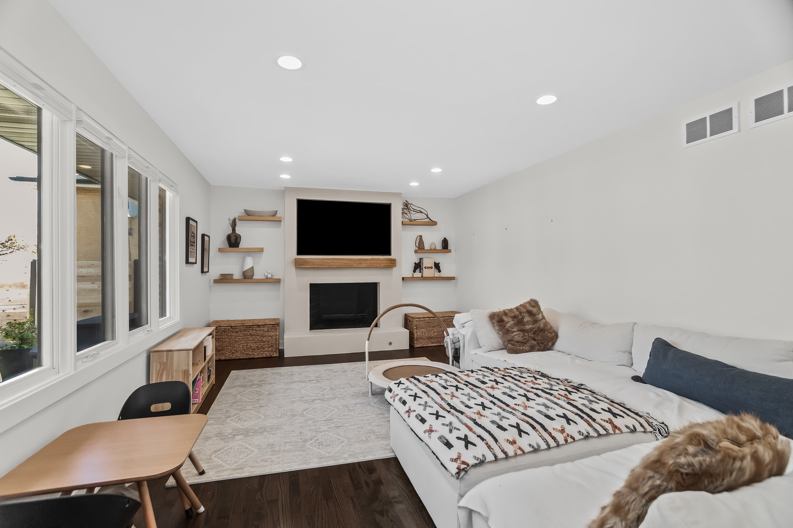 3240 Pitcher Drive Darien, IL 60561 - Photo 15 of 43 a bedroom with furniture and a flat screen tv
