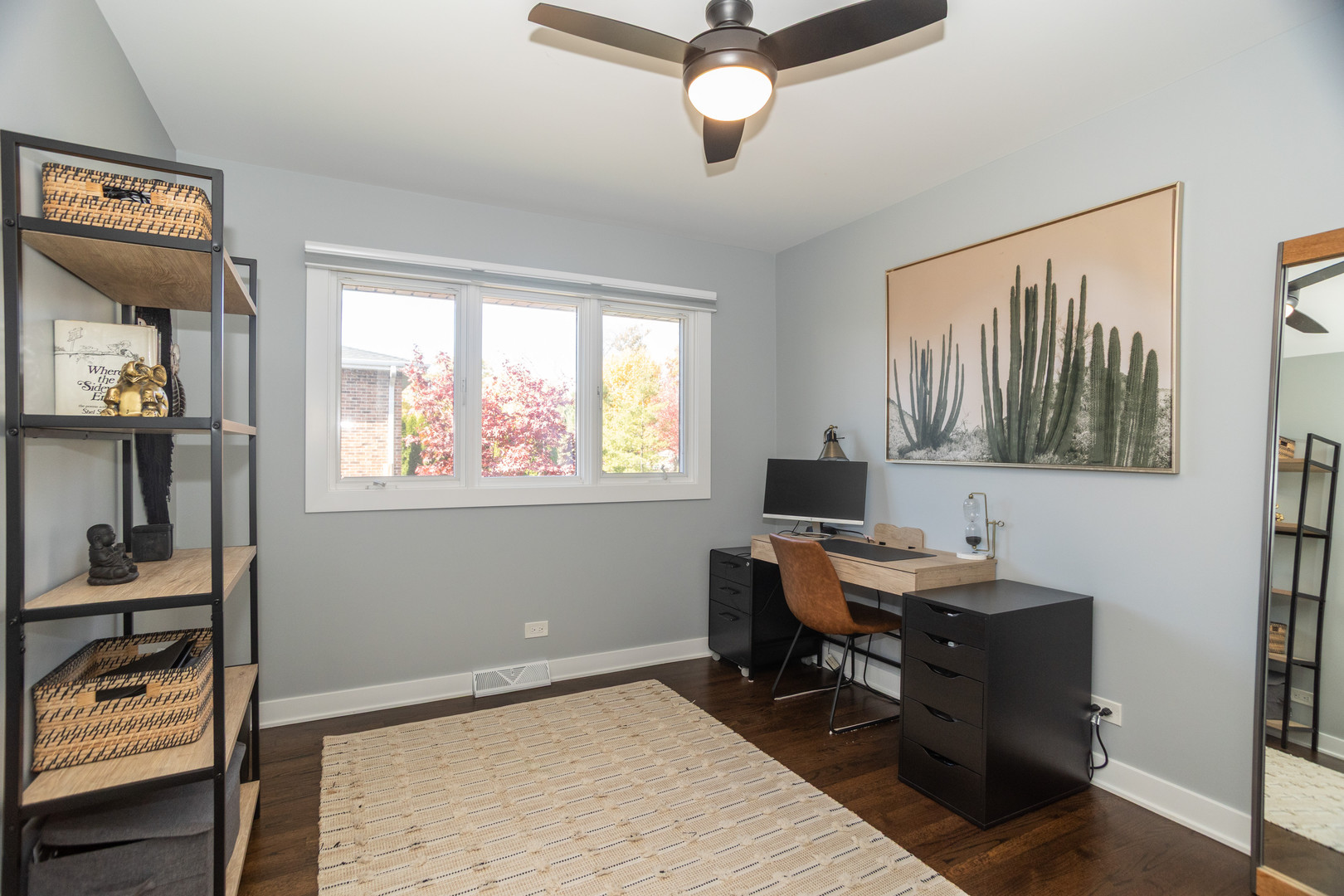 3240 Pitcher Drive Darien, IL 60561 - Photo 20 of 43 a view of a workspace with furniture and a window