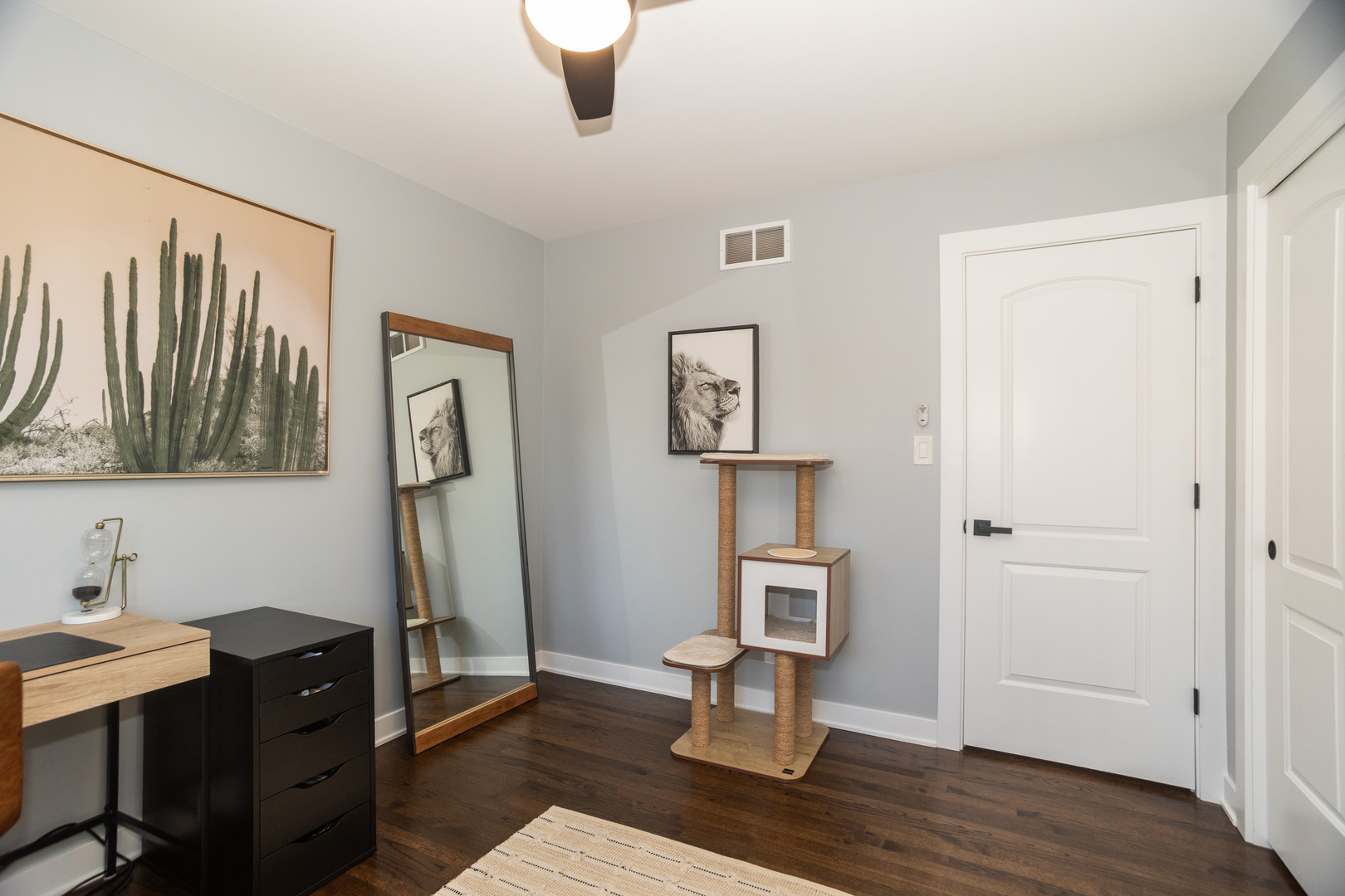 3240 Pitcher Drive Darien, IL 60561 - Photo 21 of 43 a view of a workspace with furniture and wooden floor