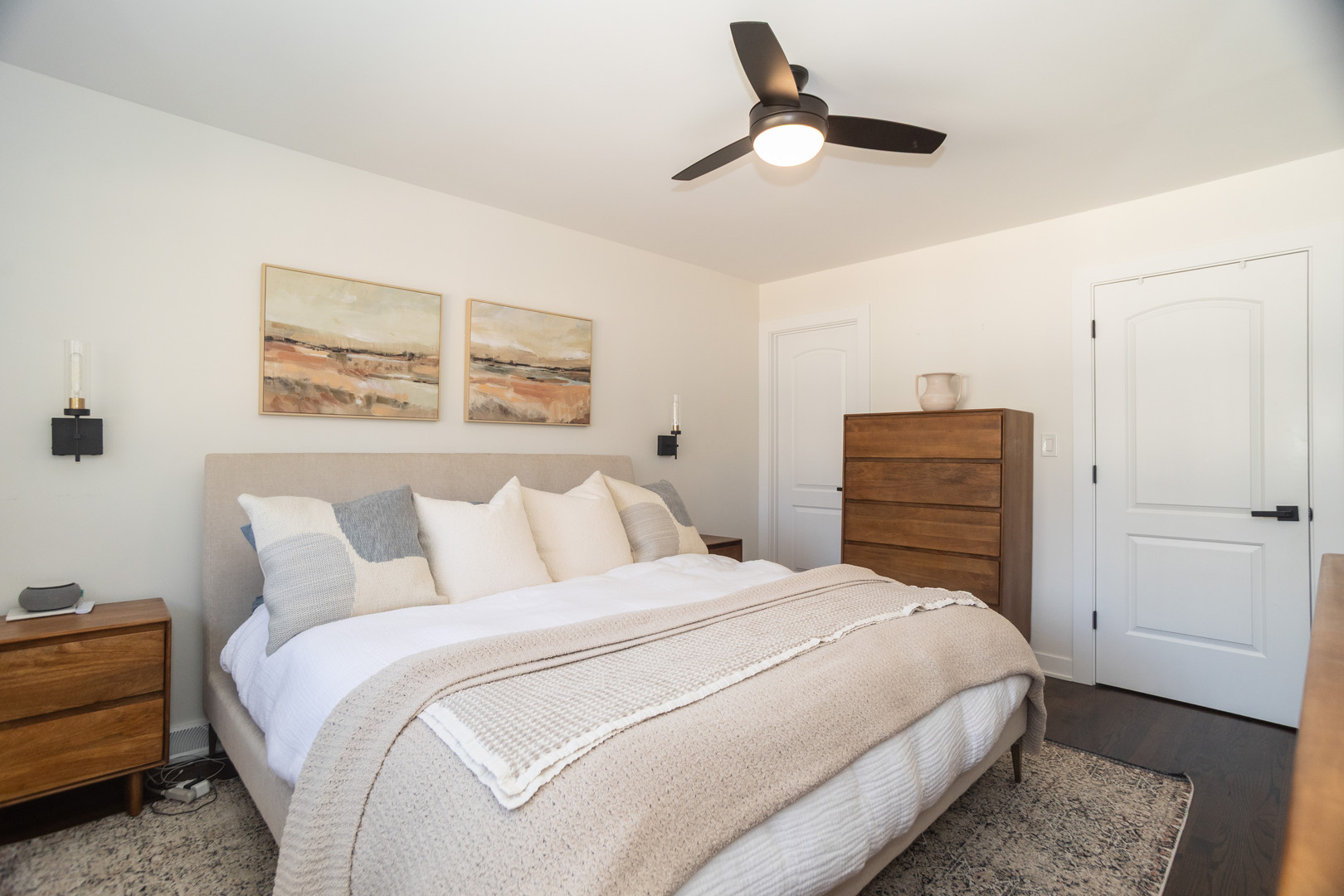 3240 Pitcher Drive Darien, IL 60561 - Photo 26 of 43 a bedroom with a bed and a painting on the wall