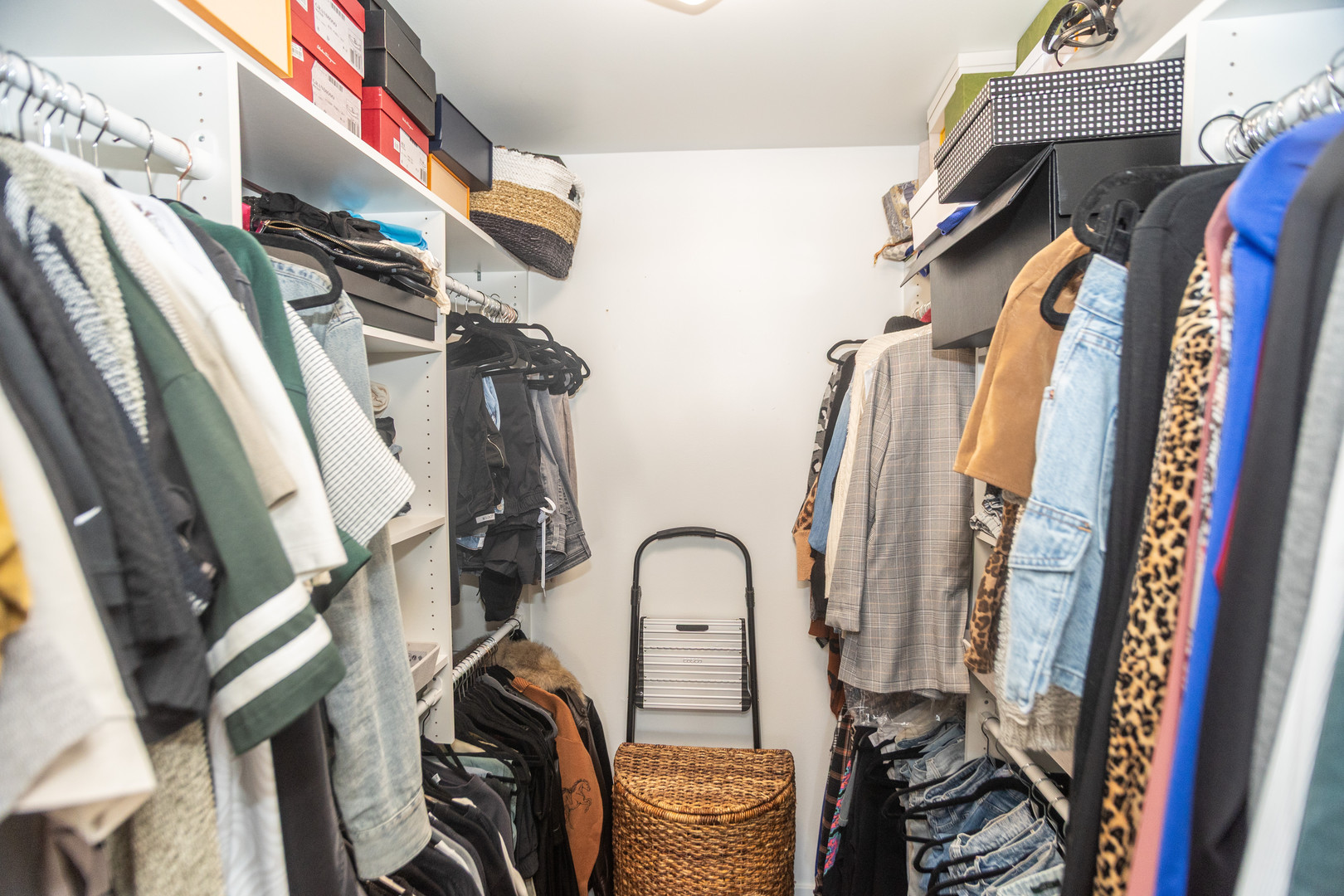3240 Pitcher Drive Darien, IL 60561 - Photo 27 of 43 a view of walk in closet with clothes and shoes