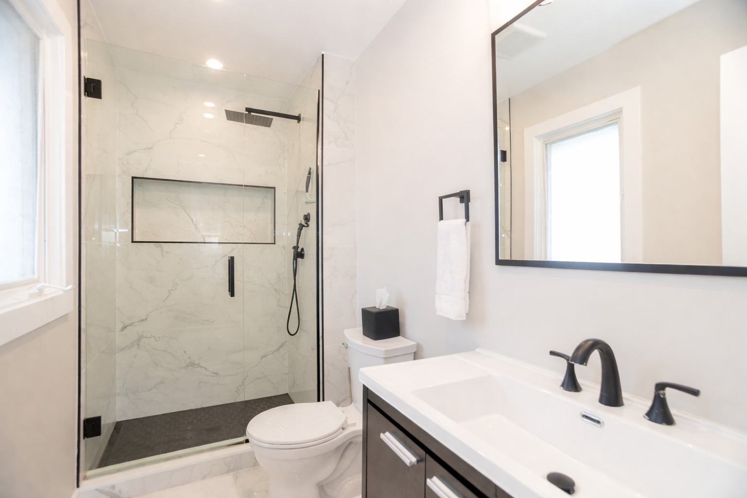 3240 Pitcher Drive Darien, IL 60561 - Photo 30 of 43 a bathroom with a sink a toilet and shower