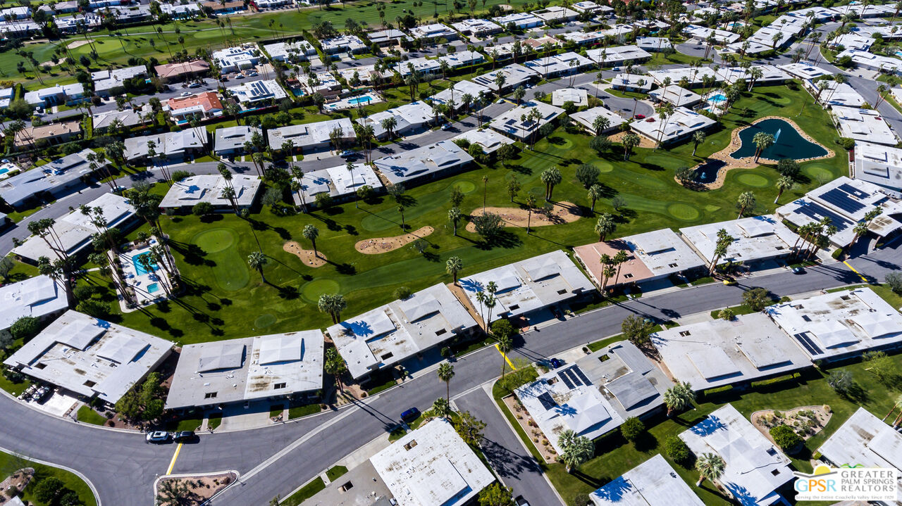 2296 Paseo Del Rey Palm Springs, CA 92264 - Photo 37 of 42 an aerial view of a city