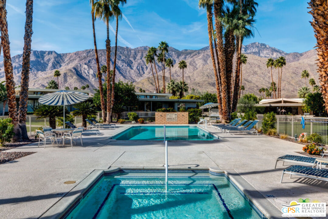 2296 Paseo Del Rey Palm Springs, CA 92264 - Photo 42 of 42 a view of a backyard with a patio
