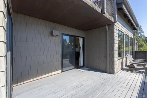 a house view with a backyard