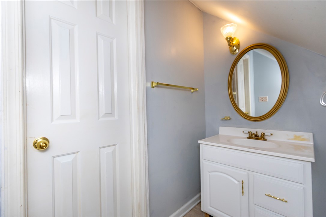 151 Hannah Circle Anderson, SC 29621 - Photo 30 of 46 This bathroom features a sleek vanity and a classic mirror, enhancing everyday routines.