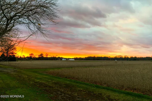 a view of lake with mountain