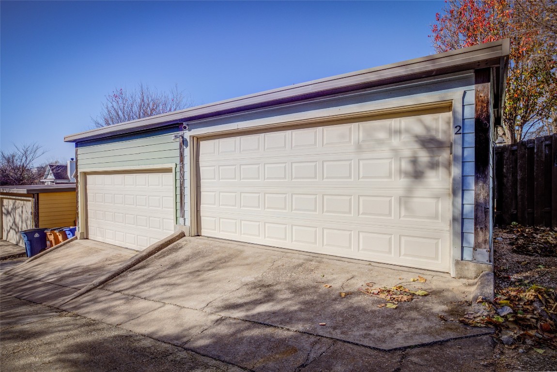 4109 East 12th Street, Unit 2 Austin, TX 78721 - Photo 39 of 39 a view of a garage