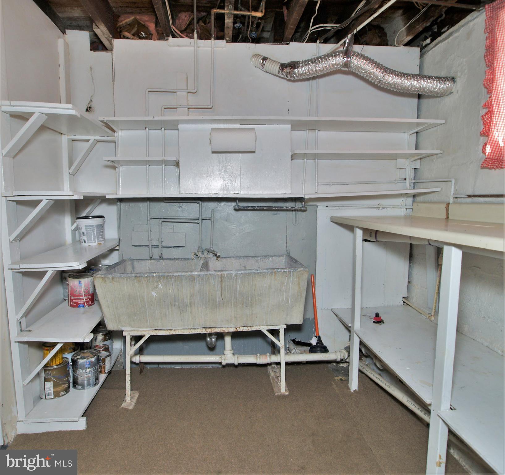 512 Westgate Road Baltimore, MD 21229 - Photo 22 of 23 Basement Laundry Room