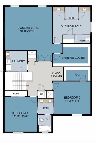 a kitchen with a sink and large window