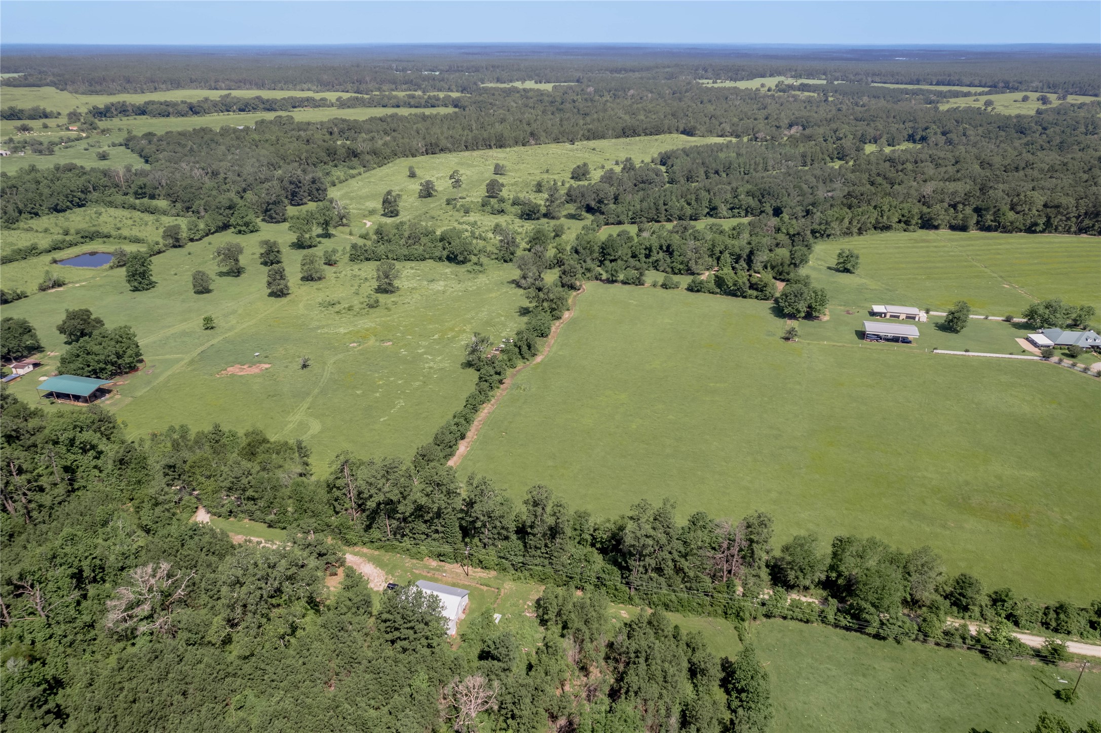 Tbd Neal Helton Road Kennard, TX 75847 - Photo 24 of 30 an aerial view of a houses with a yard