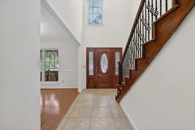 a view of an entryway