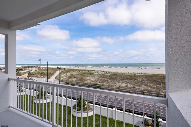 a view of city with balcony
