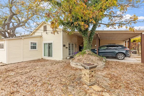 a view of outdoor space with seating area