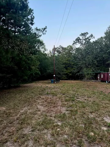 a view of an outdoor space and a yard