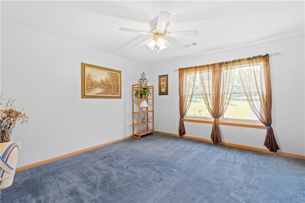 119 Cooper Road Slippery Rock, PA 16057 - Photo 22 of 25 a view of an empty room with a window