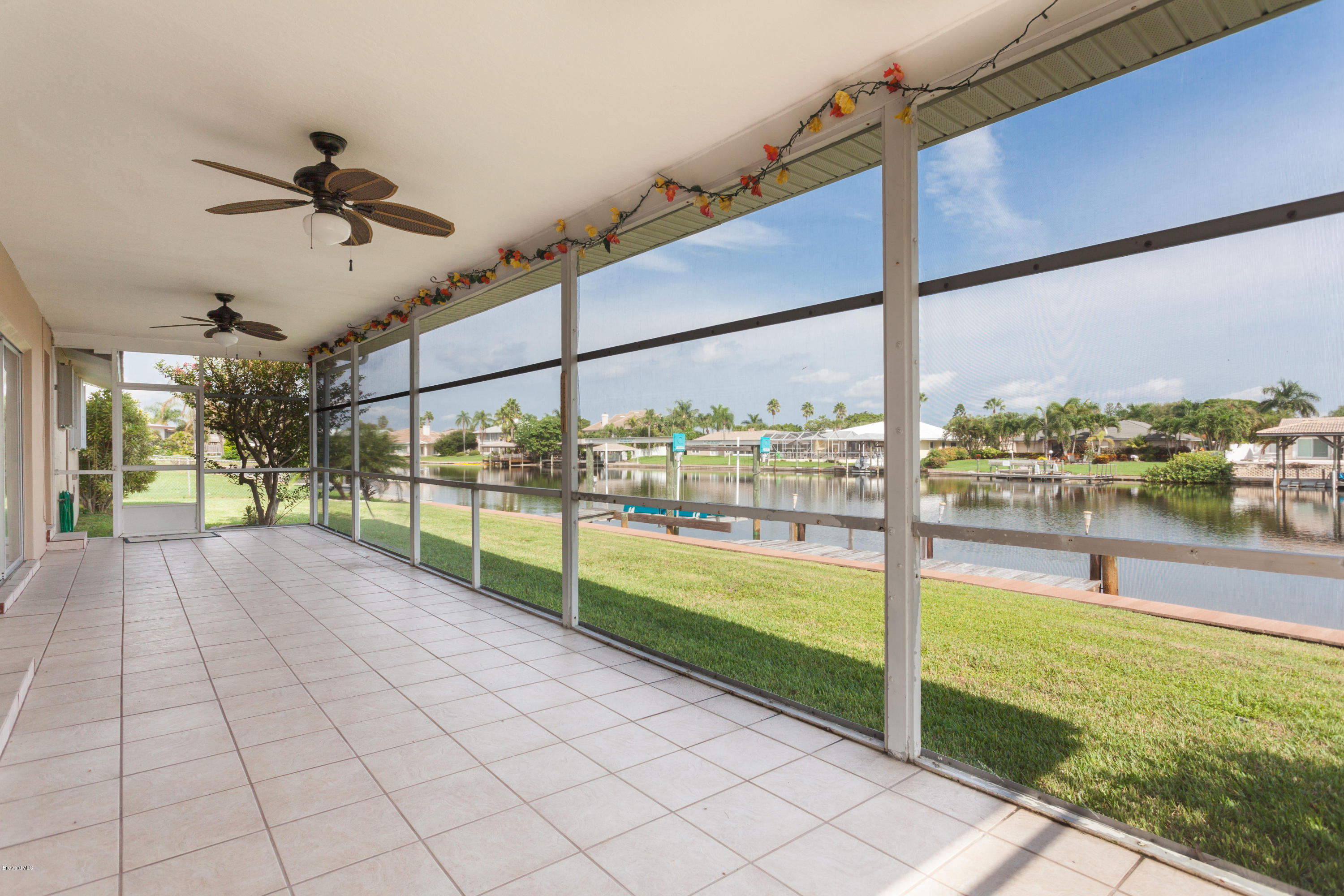 221 Bimini Road Cocoa Beach, FL 32931 - Photo 17 of 21 Screened in Patio
