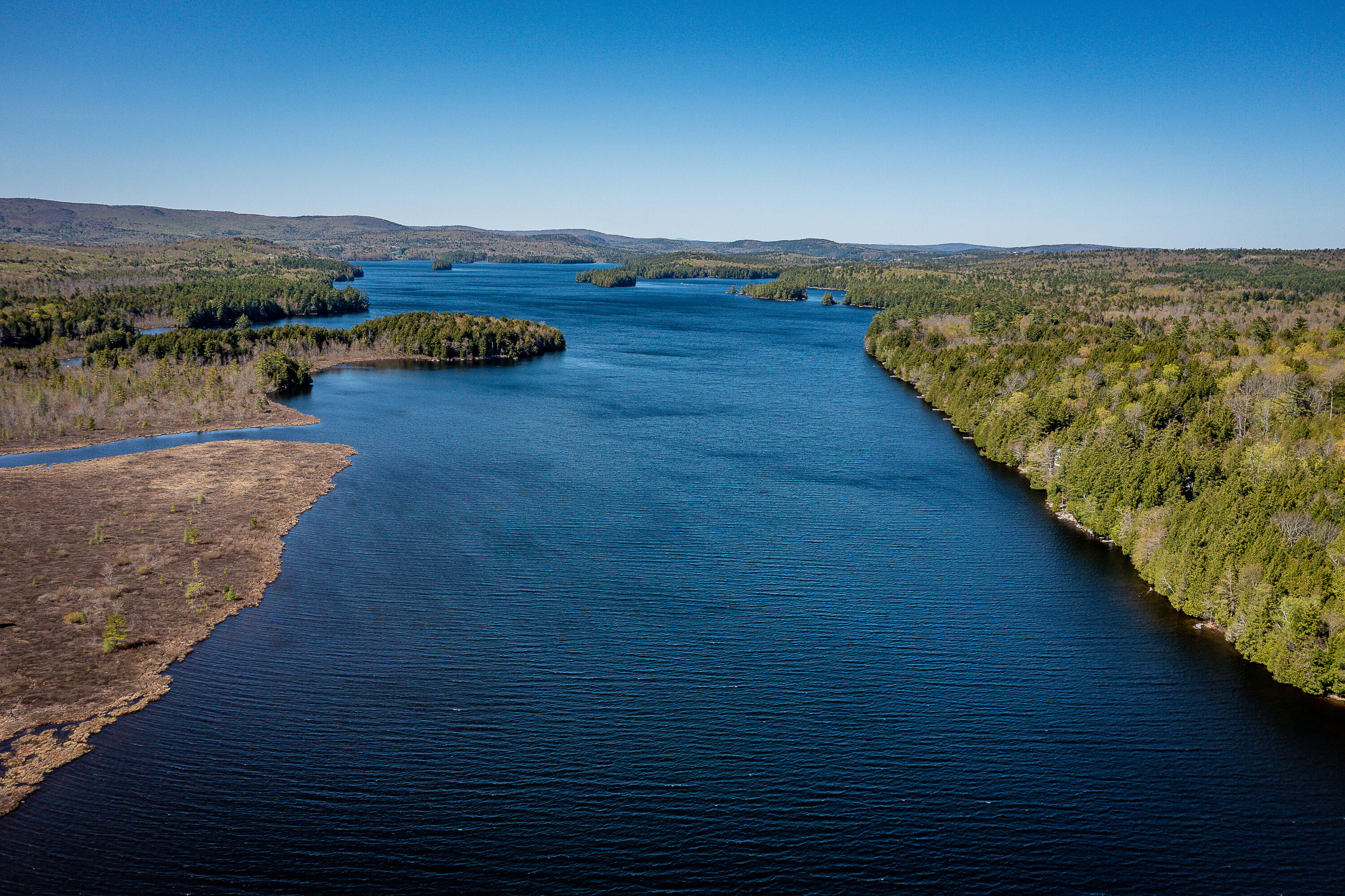 Lot 1 East Dunn Road Belgrade, ME 04917 - Photo 5 of 18 12_Lott_1E_Dunn_Rd_Belgrade_S_Aerial_pri