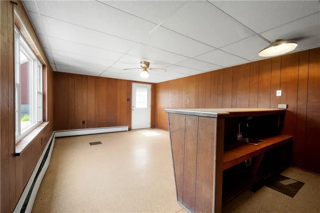 a view of empty room