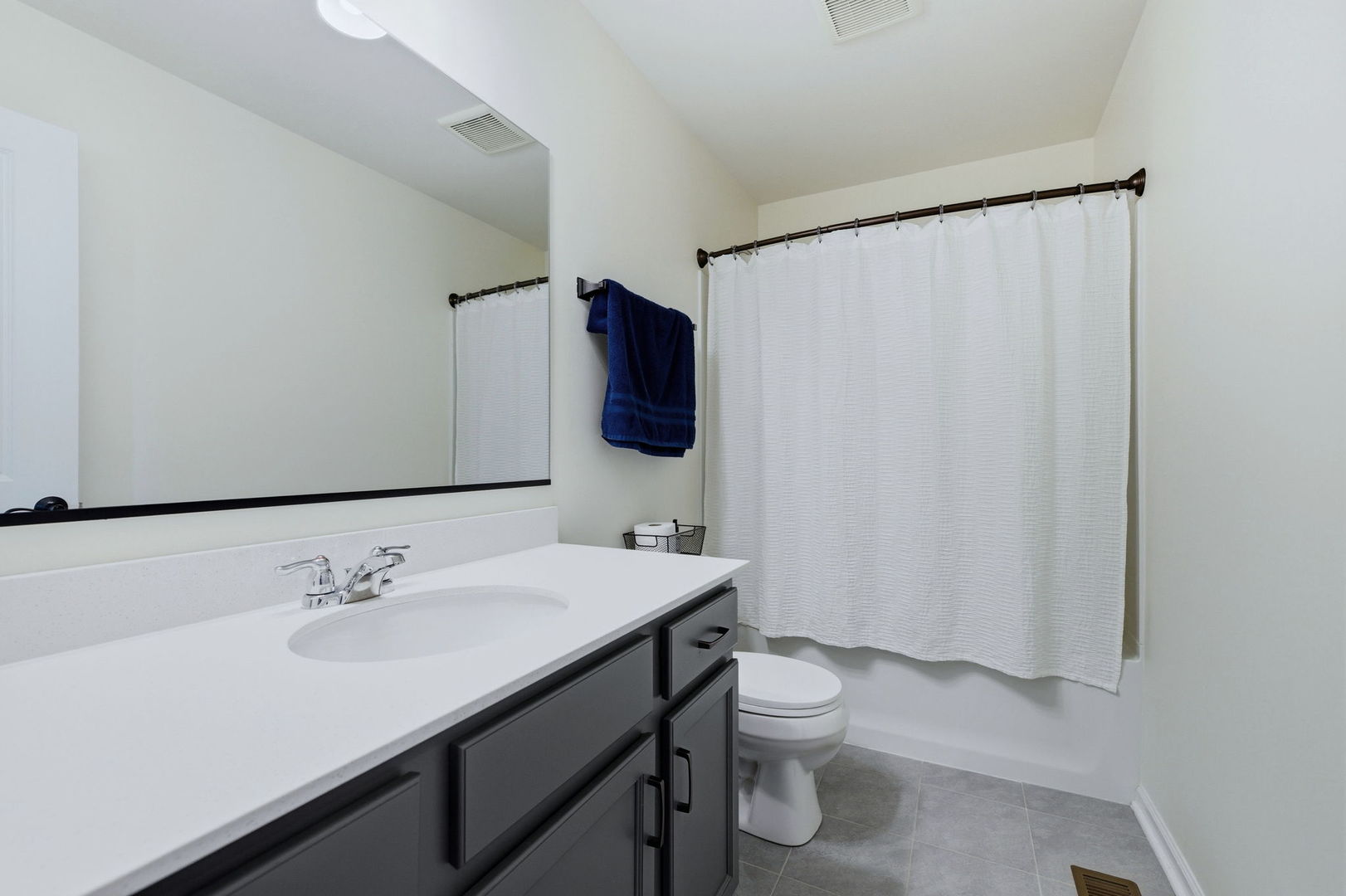 16436 Wheatgrass Street Lockport, IL 60441 - Photo 16 of 23 a bathroom with a sink and a mirror
