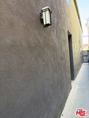 a hallway with stairs