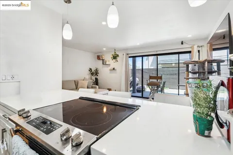 a view of a building stairs