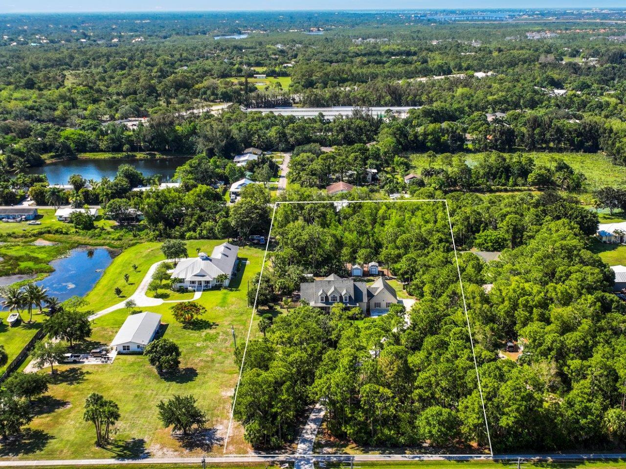 405 Southeast Salerno Road Stuart, FL 34997 - Photo 47 of 48 Aerial