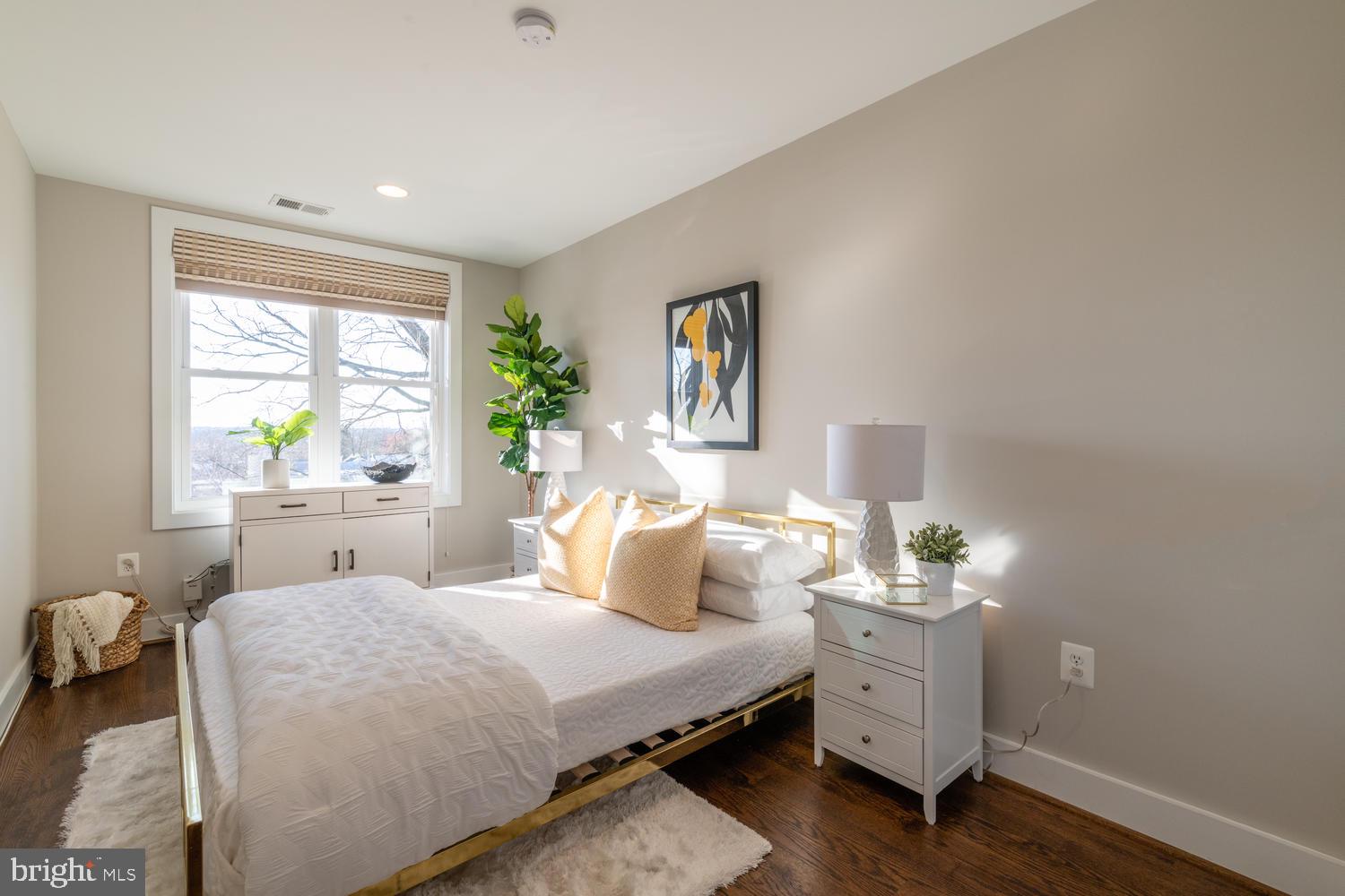 4110 3rd Street Northwest Washington, DC 20011 - Photo 25 of 47 Third Bedroom w Western Exposure