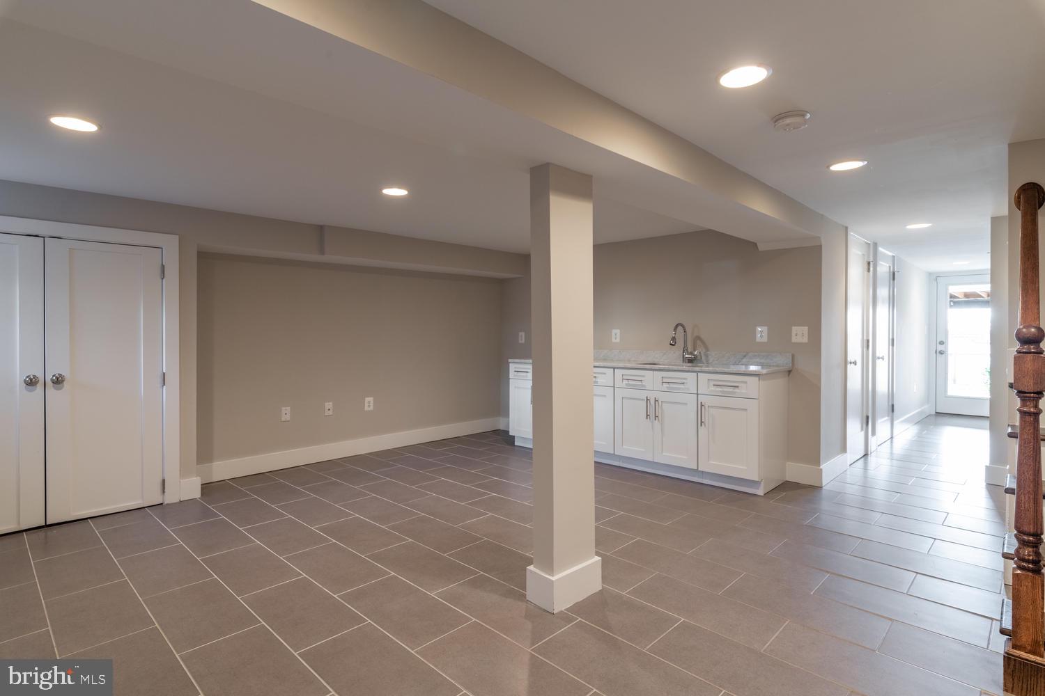 4110 3rd Street Northwest Washington, DC 20011 - Photo 29 of 47 Walkout Lower Level Family Room w Great Light