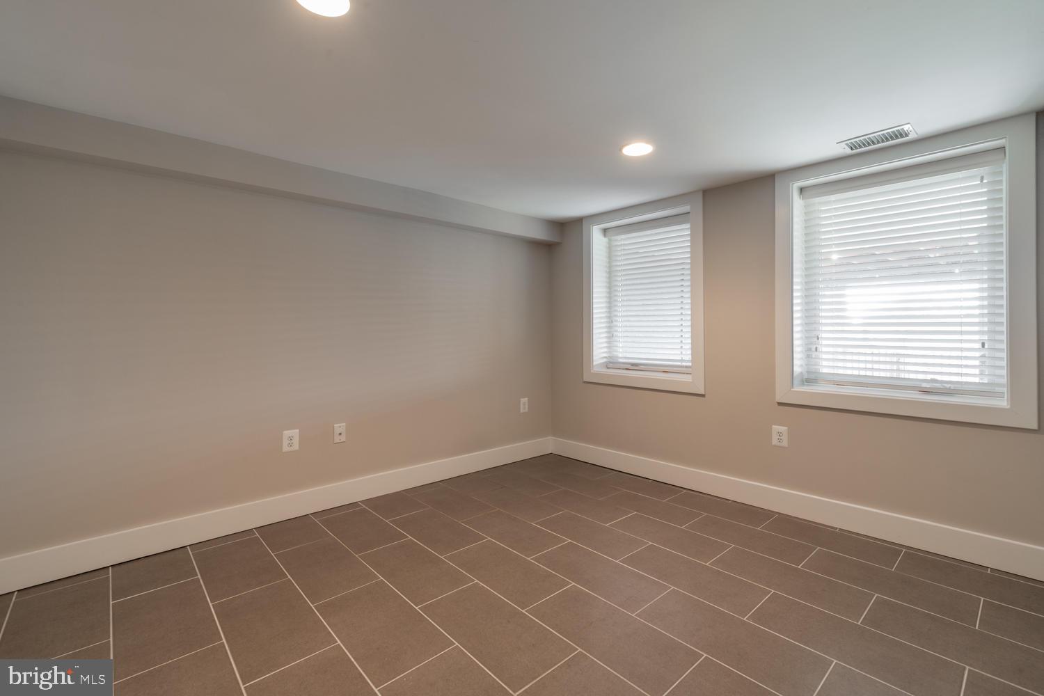 4110 3rd Street Northwest Washington, DC 20011 - Photo 30 of 47 Legal Fourth Bedroom w Oversized Casement Windows